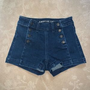 High waisted shorts